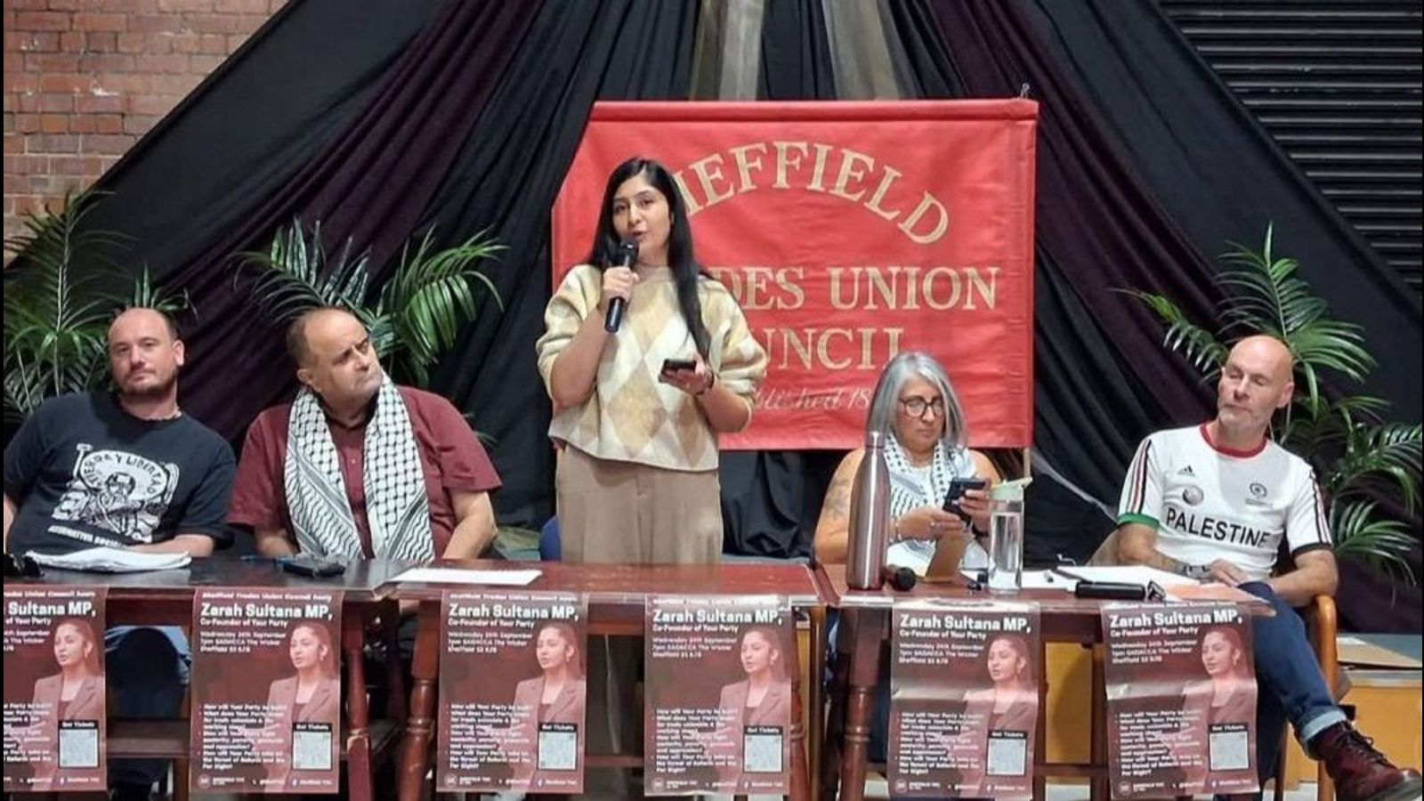 Zarah Sultana speaks in Sheffield as Britain’s pseudo-left reaffirms full support for Jeremy Corbyn’s Your Party