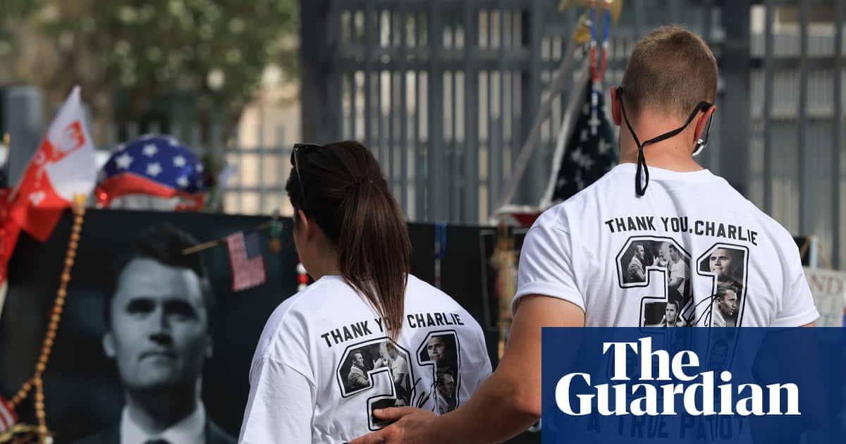 ‘The devil is not gonna win’: how Charlie Kirk became a Christian nationalist martyr | Charlie Kirk shooting