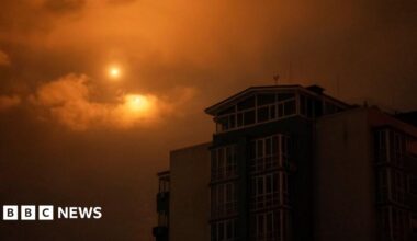 Poland shoots down Russian drones after 'huge number' violated airspace, PM says - live updates