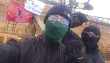 Germany: Hambach forest excavator occupied