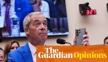 The golden rule of Trump and Farage’s free speech crusade: they’re allowed to chat rubbish – you’re not | Marina Hyde