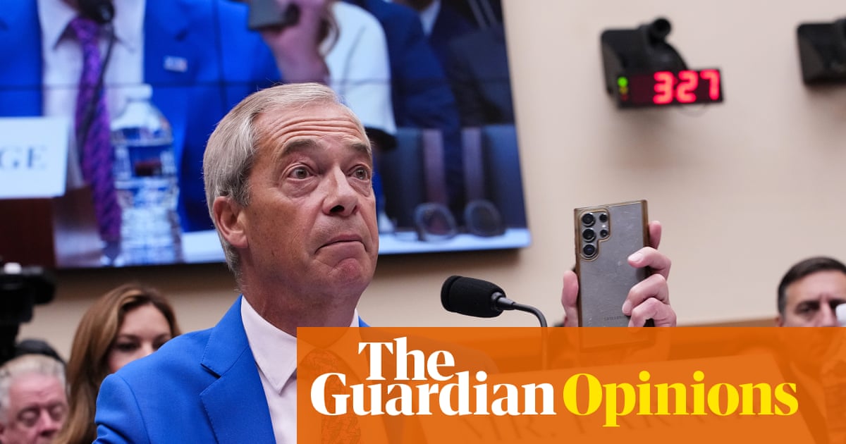 The golden rule of Trump and Farage’s free speech crusade: they’re allowed to chat rubbish – you’re not | Marina Hyde