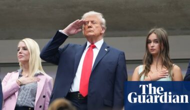Crowd greets Donald Trump with boos and cheers at US Open men’s final | US Open Tennis 2025