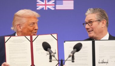 Trump and Prime Minister Starmer sign 'historic' tech agreement during state visit – Deseret News