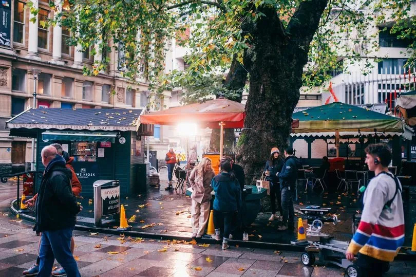 Behind the scenes filming of BBC Wales' new thriller The Guest