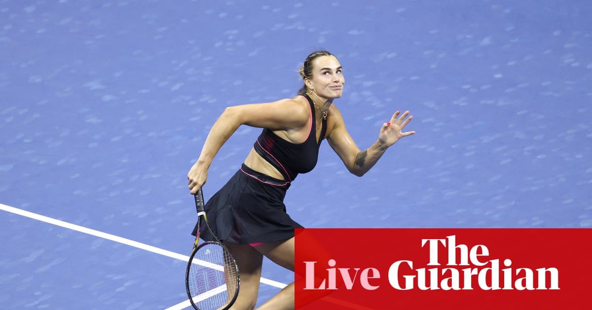 US Open tennis 2025 women’s semi-finals: Aryna Sabalenka v Jessica Pegula – live | US Open Tennis 2025