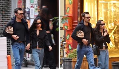 Harry Styles Wraps Arm Around Zoë Kravitz on Afternoon Stroll