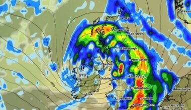 UK weather map shows exact date 600-mile rainstorm will engulf UK | UK | News