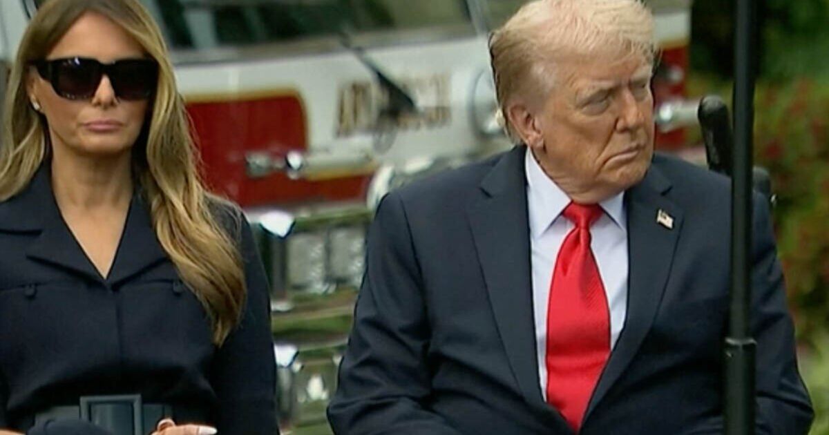 Trump sparks health fears as one side of his face 'completely drops' | World | News