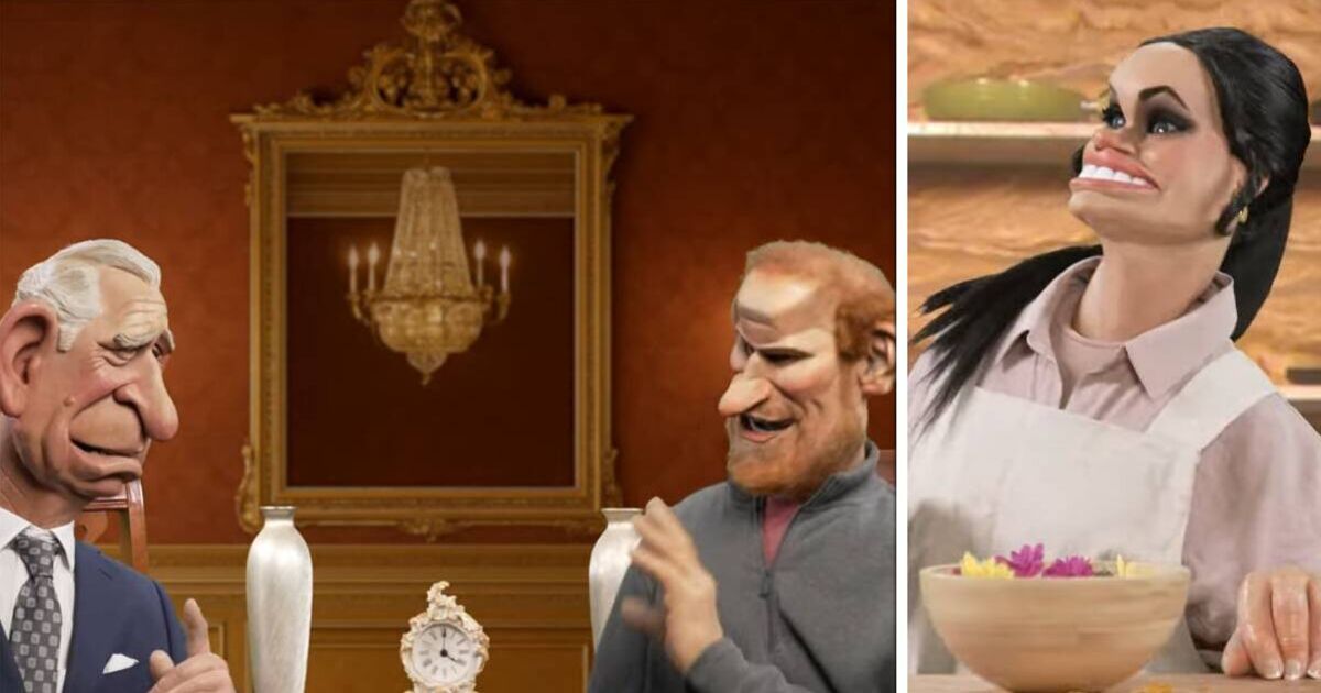 Prince Harry and Meghan Markle humiliated in Spitting Image episode | Royal | News