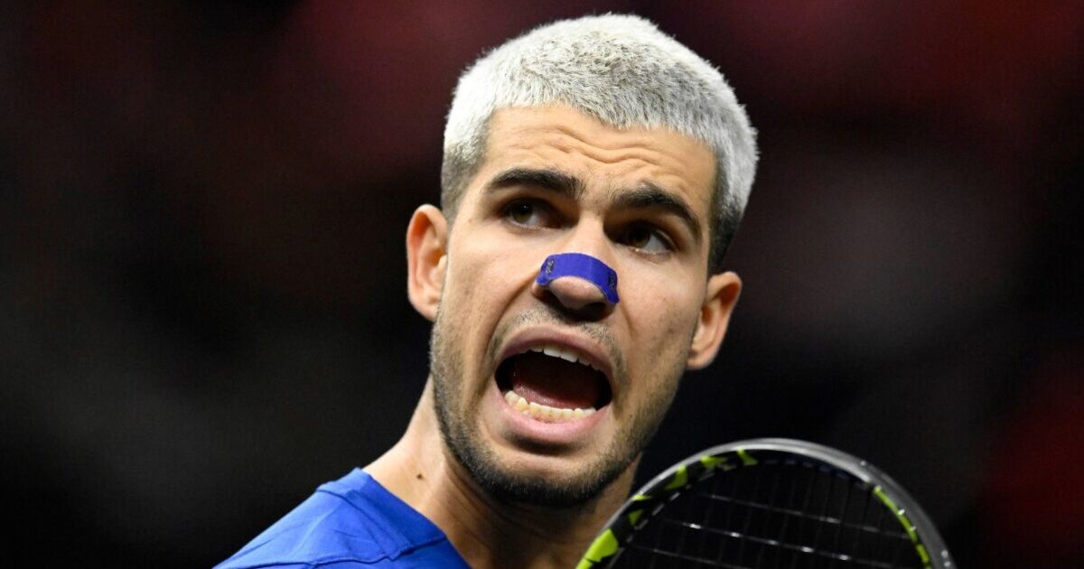 Carlos Alcaraz warned 'something has to give' as concerns raised at Laver Cup | Tennis | Sport