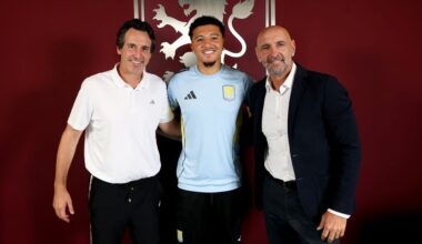 Villa confirm Jadon Sancho loan signing - Aston Villa Football Club