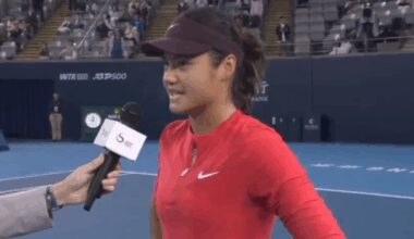 Emma Raducanu leaves China Open crowd astonished with on-court speech | Tennis | Sport