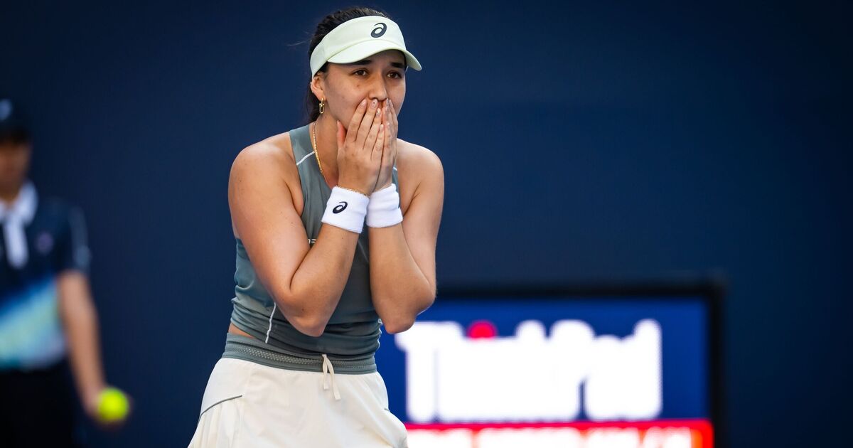 China Open star fights back tears in emotional speech with Coco Gauff in her sights | Tennis | Sport