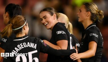 Tottenham 1-5 Man City: Grace Clinton scores and assists on debut against old side