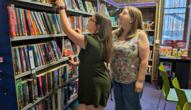Young reader completes whistle-stop tour of county's libraries
