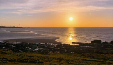 Young photographer's stunning Morecambe Bay sunset to go on display in London