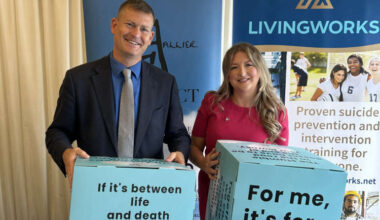 Local MP backs Wirral charity’s suicide prevention model during awareness week