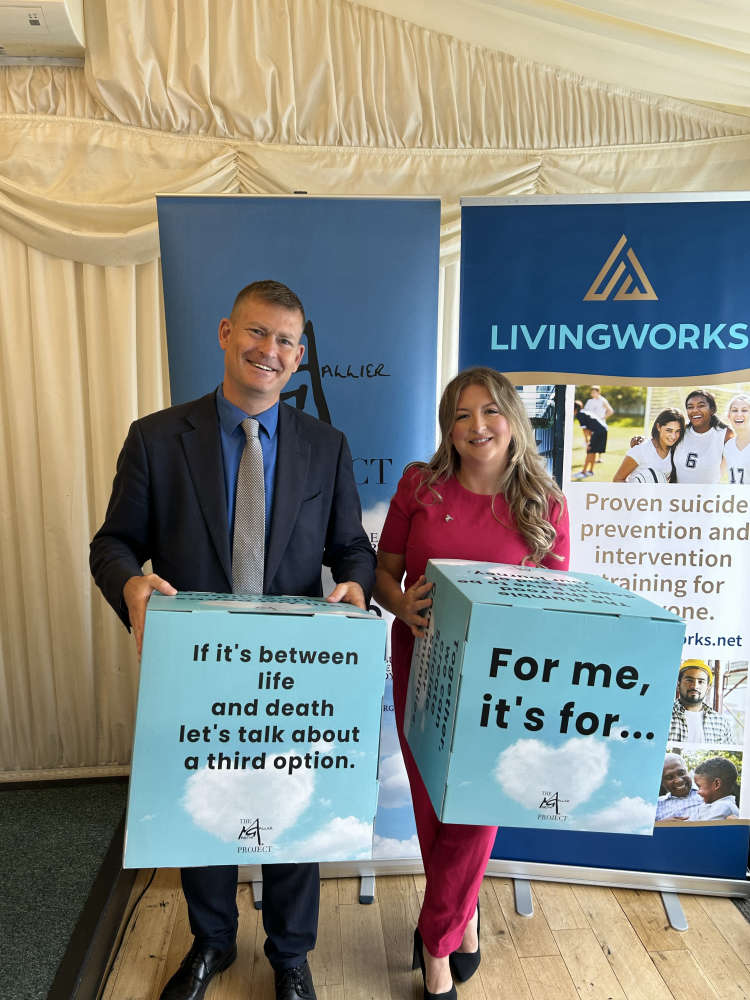 Local MP backs Wirral charity’s suicide prevention model during awareness week
