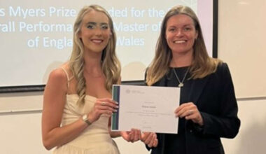 Harrogate law firm backs future talent with university award