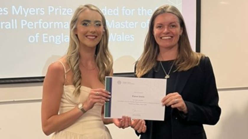 Harrogate law firm backs future talent with university award