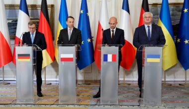 Germany, France, Poland push for closer EU-Ukraine defense ties