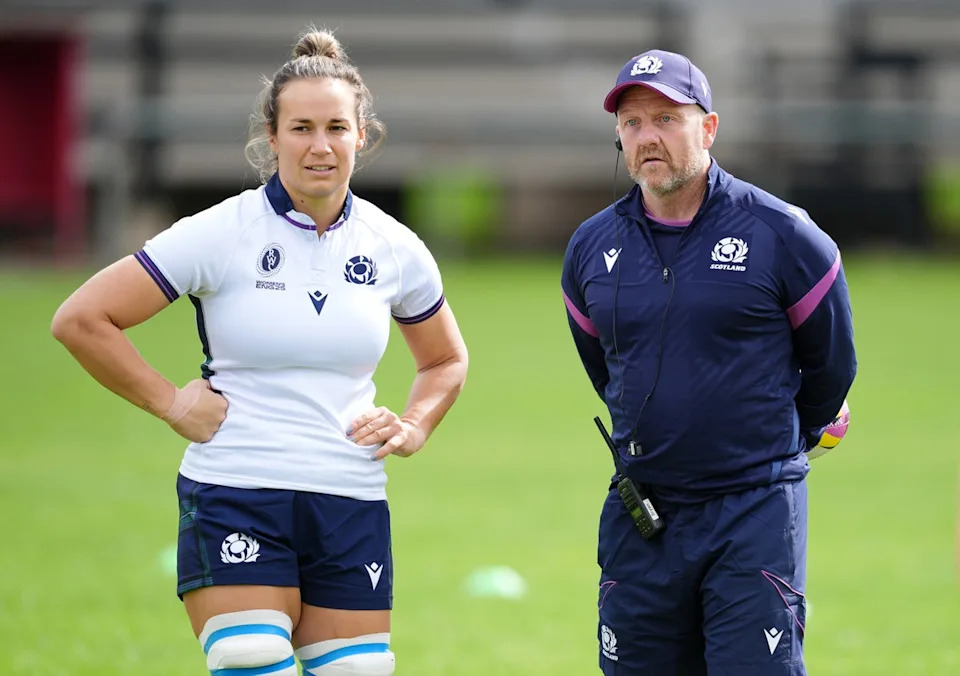 Bryan Easson (right) and Rachel Malcolm have transformed Scotland's fortunes (Martin Rickett/PA Wire)
