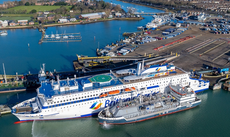 Study Finds Methane Slip on Brittany Ferries’ SALAMANCA 50% Lower Than EU Default Values