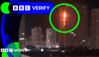 BBC Verify Live: Footage shows tower block blast in Russian city, and investigating Sudan landslide