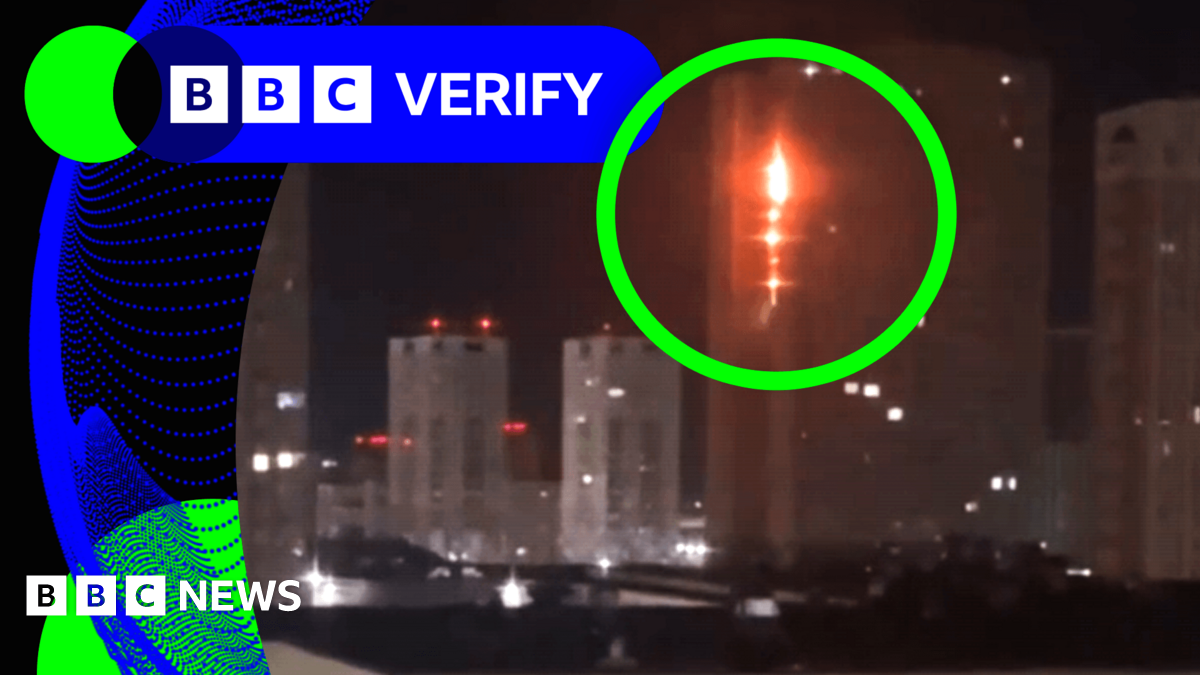 BBC Verify Live: Footage shows tower block blast in Russian city, and investigating Sudan landslide