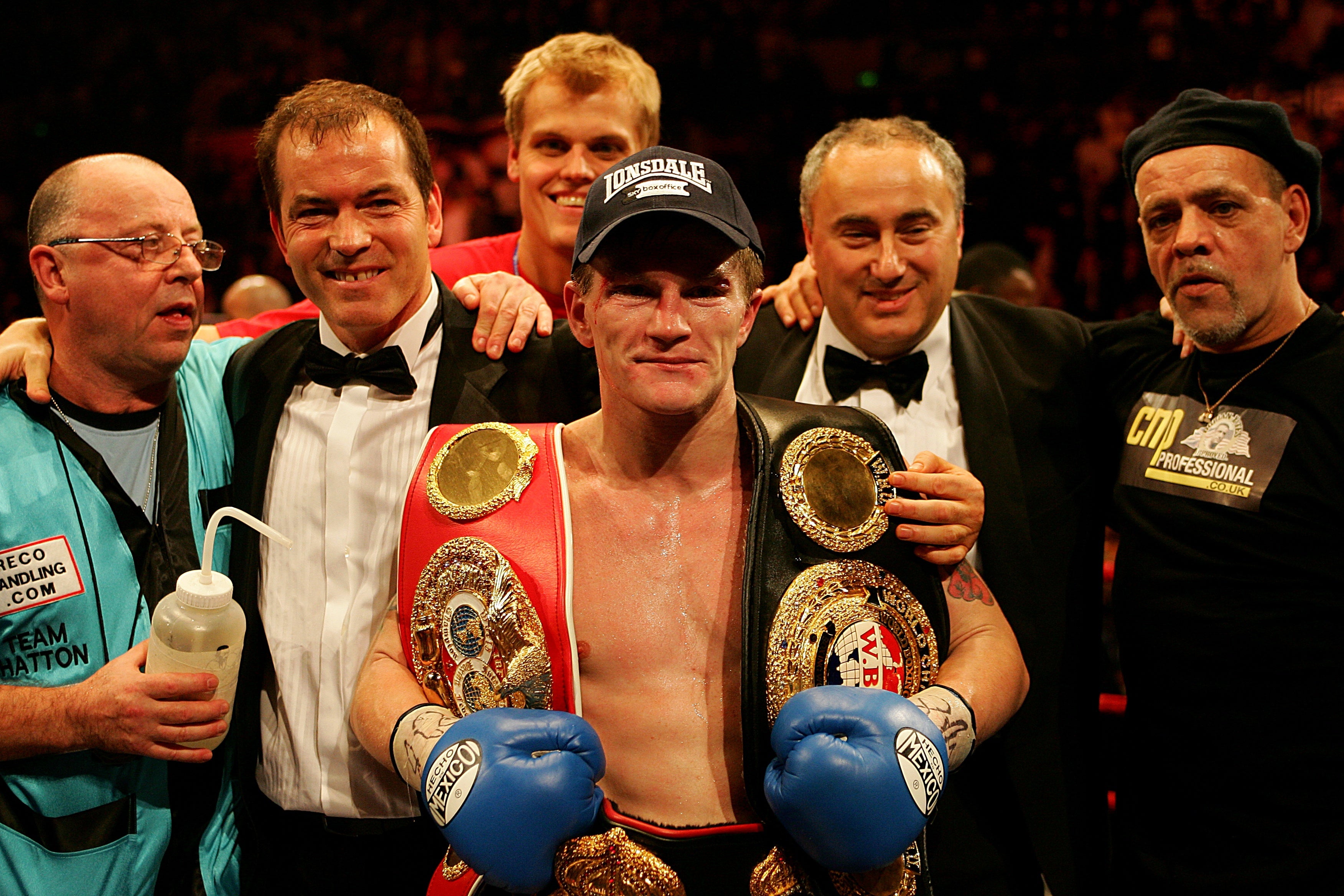 Ricky Hatton claimed a string of sell-out wins in Manchester