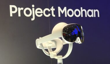Samsung Project Moohan on display