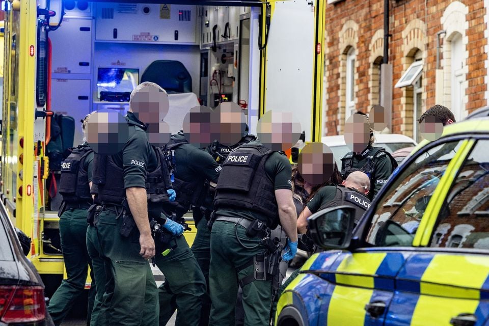 Emergency services at the scene of serious ongoing incident in the Holylands area of south Belfast on September 30th 2025 (Photo by Kevin Scott)
