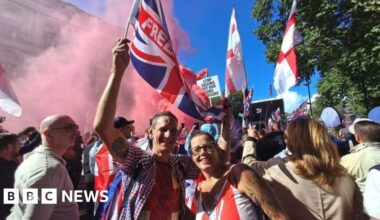 Britishness and free speech - why we travelled 200 miles to Robinson's London rally