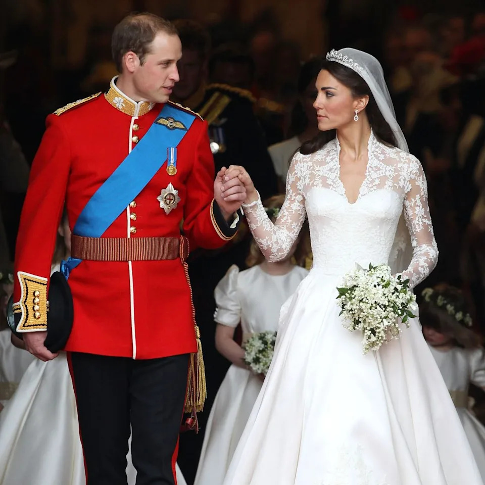  Kate Middleton and Prince William tied the knot on April 29, 2011 at Westminster Abbey. 