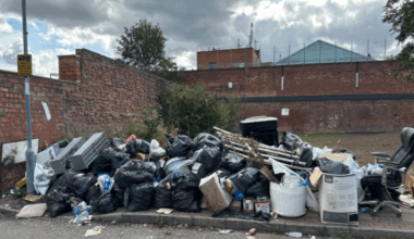 Birmingham Lozells community 'angry' over fly-tipped rubbish