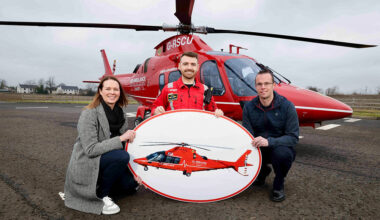 Ulster Bank staff launch fundraising week across Northern Ireland for lifesaving Air Ambulance NI