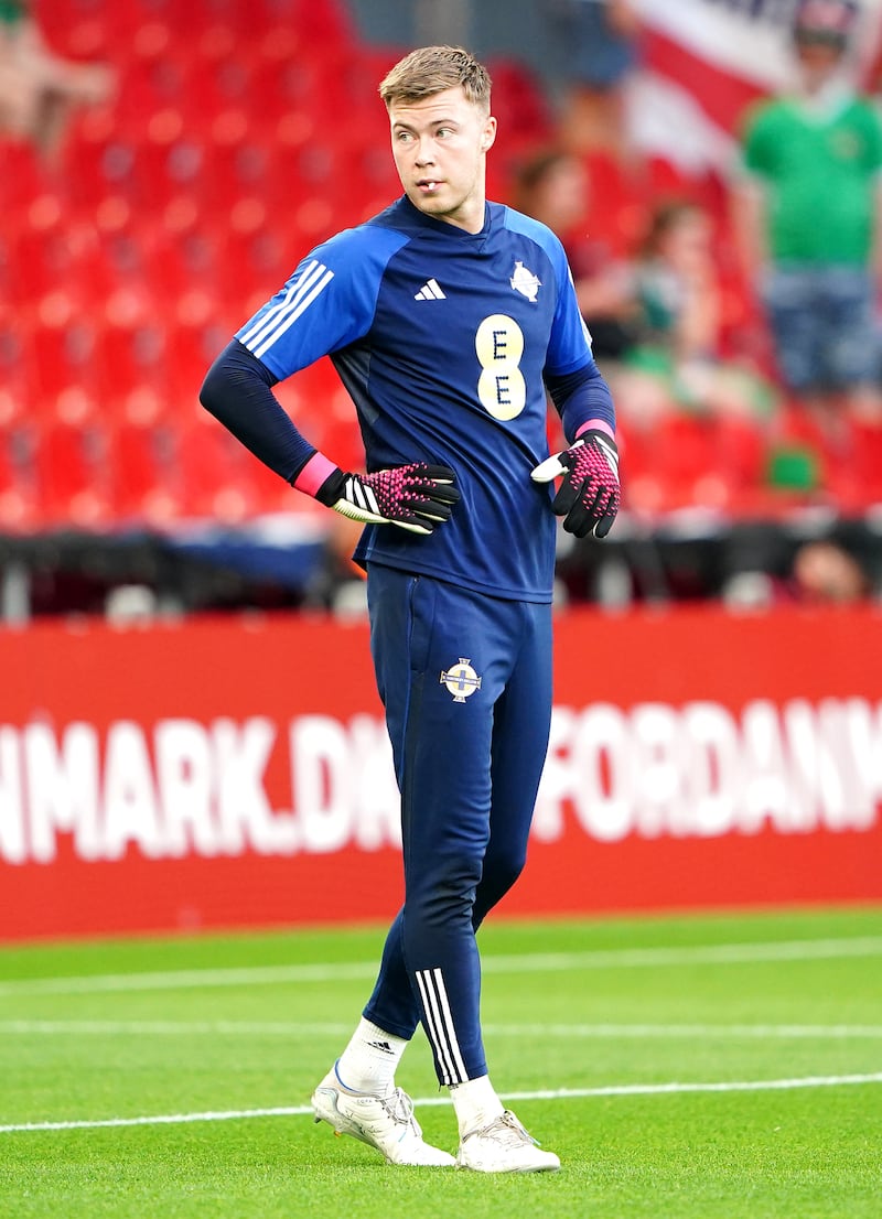 Bailey Peacock-Farrell is in line for his 50th Northern Ireland cap