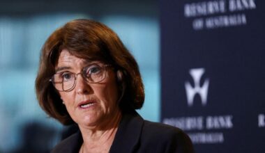 Australia's economy in a good place, though risks loom, RBA governor says