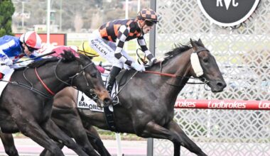 ‘Fragile’ Baraqiel sparks emotional scenes with Group 1 Moir Stakes triumph