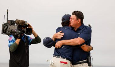 Sunday foursomes and singles scores, highlights