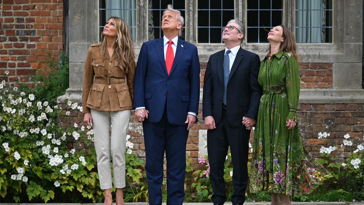 Trump weighs in on Kimmel, Kirk and Putin to end UK trip: Recap