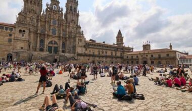 Pilgrims turn Spain's Santiago de Compostela into the world's latest overtourism flashpoint