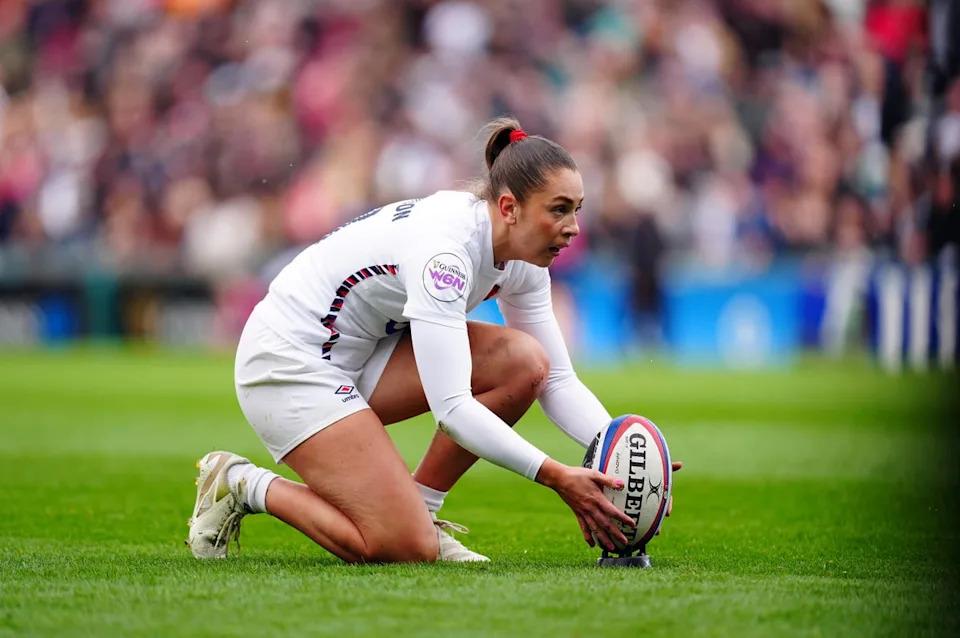 Holly Aitchison starts at fly half for England against Scotland (PA Wire)