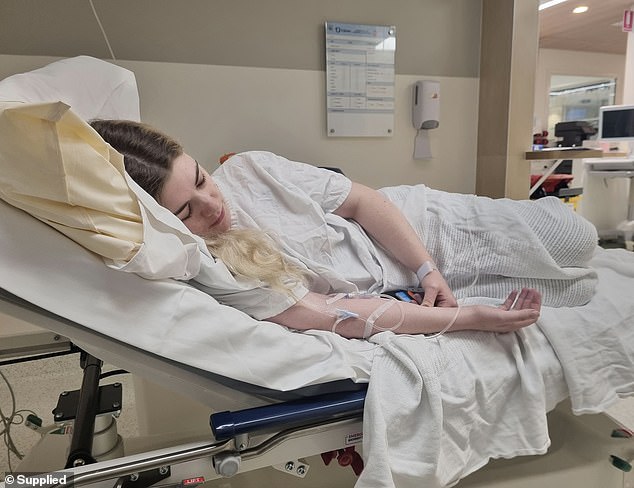 Emily remains positive. She has found a clinic in Sydney that offers 'extremely advanced neurostimulation procedures for intractable chronic pain'