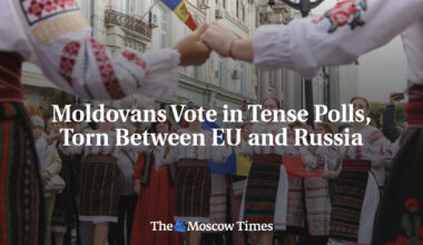 Moldovans Vote In Tense Polls, Torn Between EU And Russia