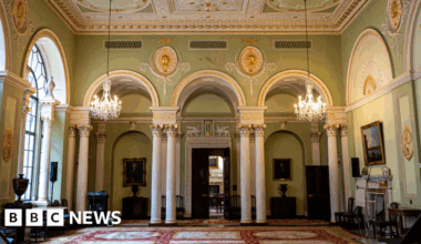Inside the building that houses 400K gold bars