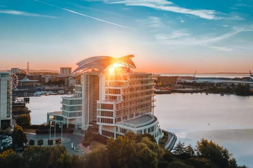 Spoil your loved one with a spa date at the voco St. David's in Cardiff Bay.