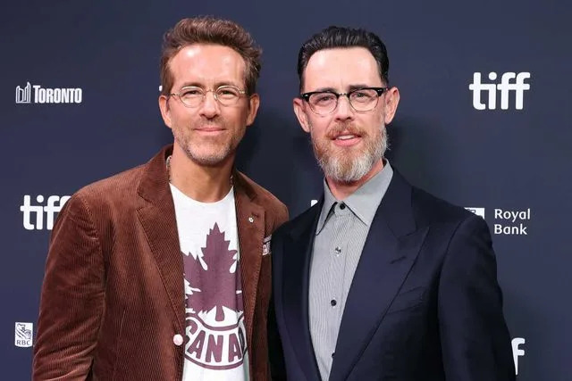 Robin Marchant/WireImage Ryan Reynolds and Colin Hanks