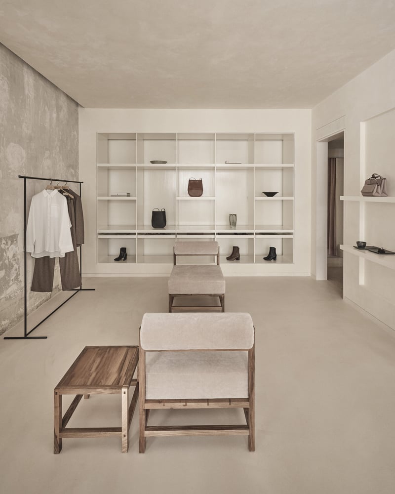 Interior of Icicle's new Paris store